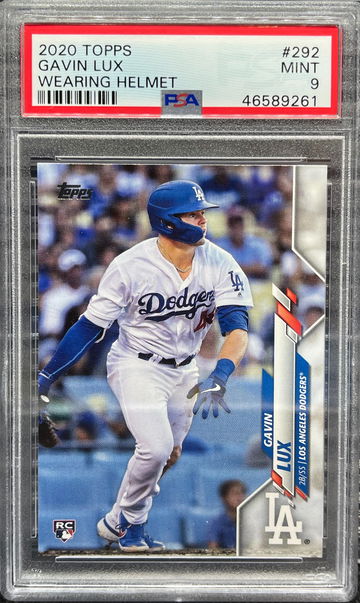 2020 Topps Gavin Lux #292 PSA 9