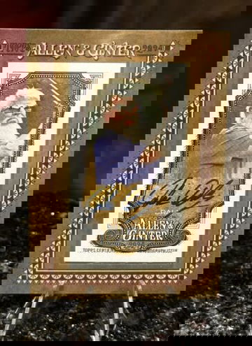 2024 Topps Allen & Ginter JOHN DALY AUTO Gold Framed Mini SP Golf Legend