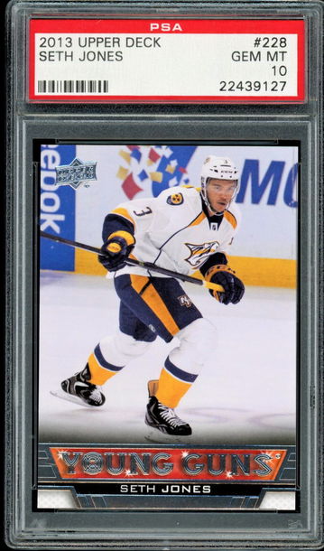 2013 Upper Deck #228  Seth Jones  RC  PSA 10  