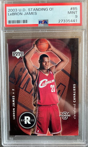 2003 UD Standing O! Lebron James