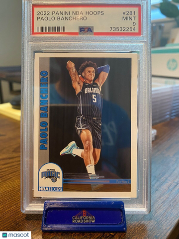 2022 Panini Paolo Banchero #281 Rookie PSA 9