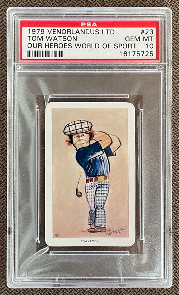 1979 Venorlandus Ltd. 23 Tom Watson PSA 10