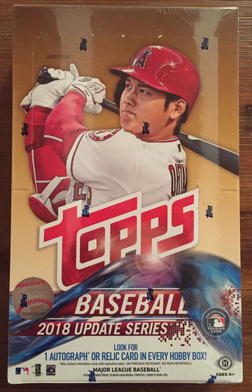 2018 Topps Update Hobby Box