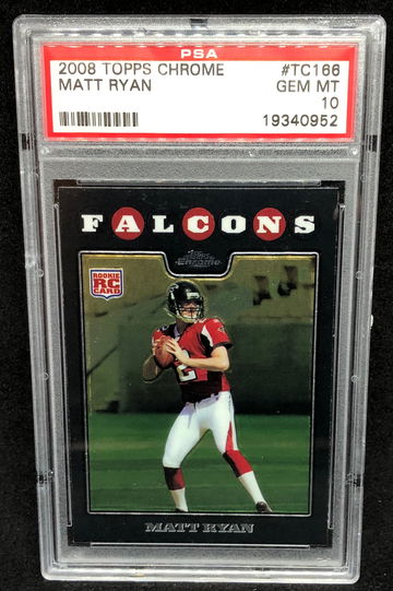 Matt Ryan 2008 Topps Chrome PSA 10 Rookie