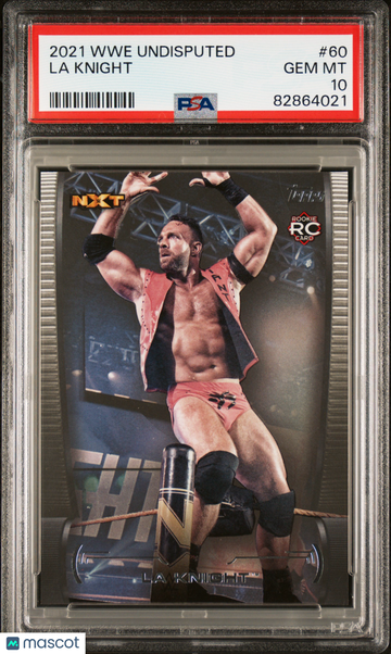 La Knight 2021 Topps WWE Undisputed #60 PSA 10