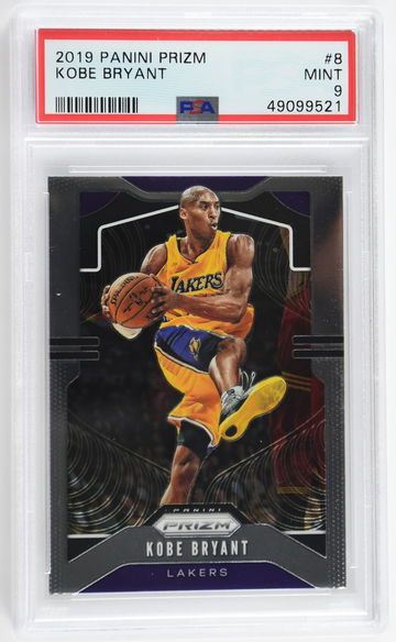 2019 Panini Prizm Kobe Bryant PSA 9 #8