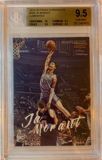 2019 Luminance Ja Morant BGS 9.5