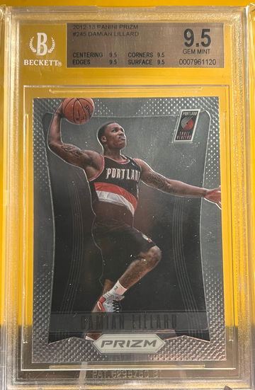 Damian Lillard Prizm RC Rookie Portland Trailblazers