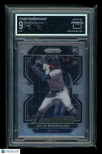 2022 Panini Prizm Julio Rodriguez #40 RC Arena Club 9