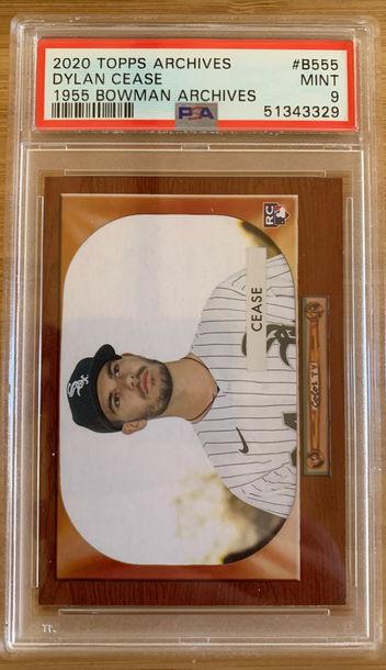 2020 Topps Archives Dylan Cease PSA 9