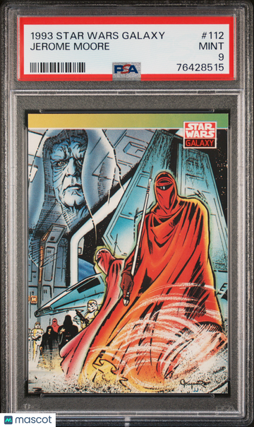 1993 Star Wars Galaxy Jerome Moore #112 PSA 9