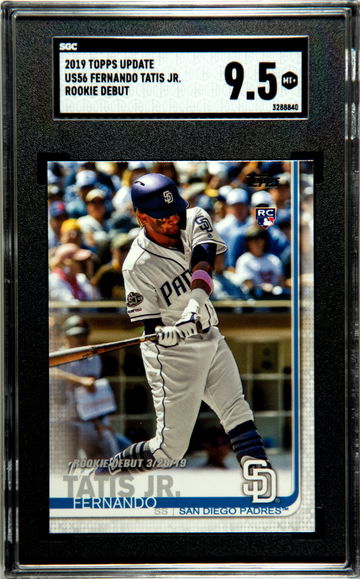 2019 Topps Update #US56 Fernando Tatis Jr SGC 9.5