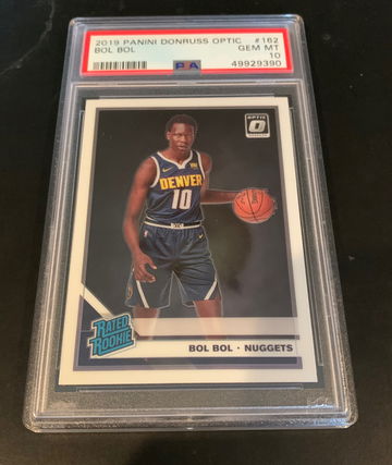 Bol Bol optic rated rookie PSA 10