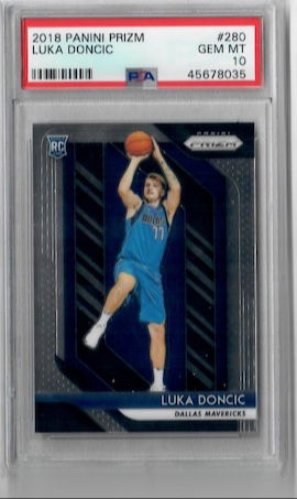 LUKA DONCIC 2018 PANINI PRIZM #280