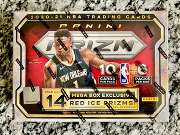2020-21 Panini Prizm Basketball Mega Box Target Exclusive 60 Cards