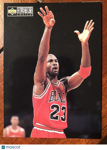 1997 Collector's Choice #389 Michael Jordan (Michael's Magic) Chicago Bulls 🏀