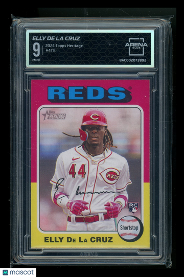 2024 Topps Heritage Elly De La Cruz #473 RC Arena Club 9