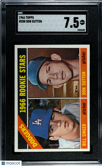 1966 Topps Don Sutton #288 SGC 7.5