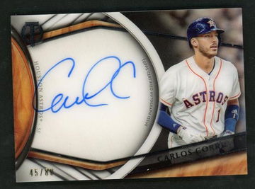 2018 Topps Tribute Carlos Correa #TA-CC Auto /80