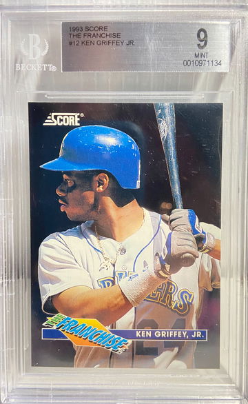 1993 Score Ken Griffey Jr. “The Franchise” BGS 9 Mint