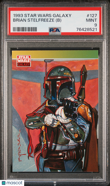 1993 Star Wars Galaxy Brian Stelfreeze (B) #127 PSA 9