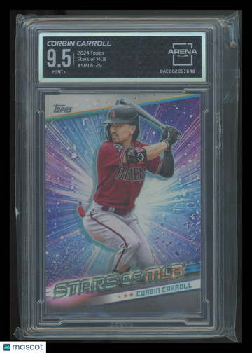 2024 Topps Stars of MLB Corbin Carroll #SMLB-29 Arena Club 9.5