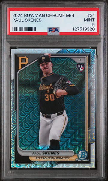 2024 Bowman Chrome Mega Box Paul Skenes #31 PSA 9