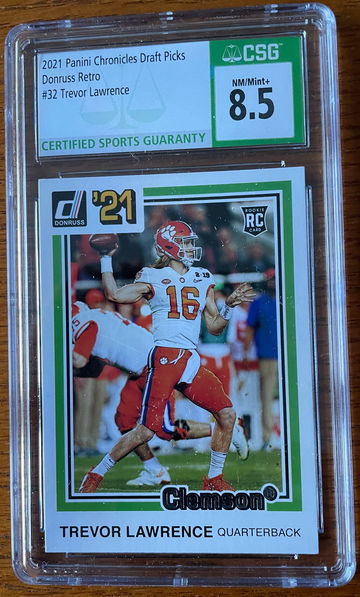 (2) 2021 Trevor Lawrence Rookie Cards