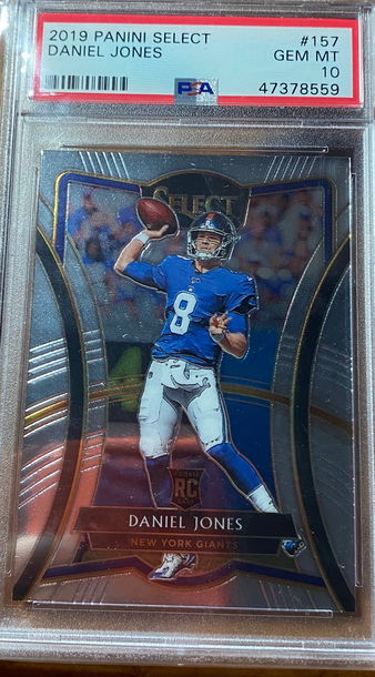 Daniel Jones Select Premier Level PSA 10