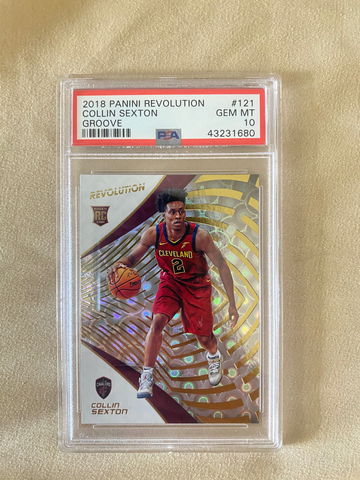 2018-19 Panini Revolution Groove Collin Sexton #121 PSA 1Rookie