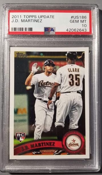 2011 Topps Update JD Martinez RC