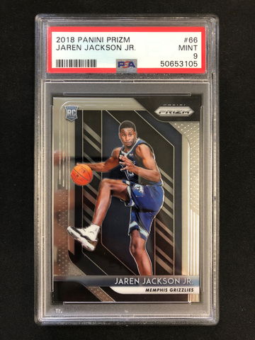 2018 Panini Prizm - Jaren Jackson Jr - Rookie Base PSA 9 Mint