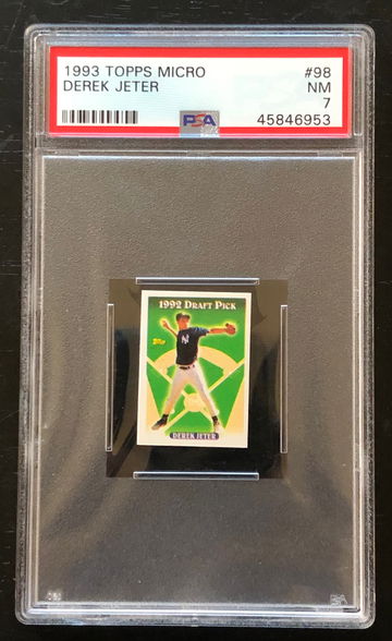 1993 Topps Micro Derek Jeter PSA 7 #98