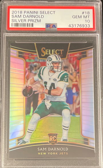 2018 Select Sam Darnold Silver Prizm Concourse
