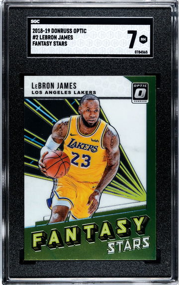 2018-19 Donruss Optic Fantasy Stars #2 LEBRON JAMES