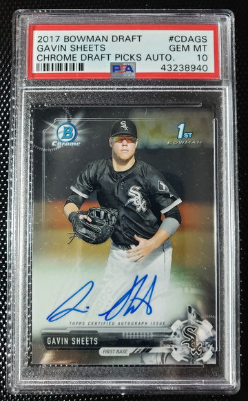 2017 Bowman Gavin Sheets Auto PSA 10