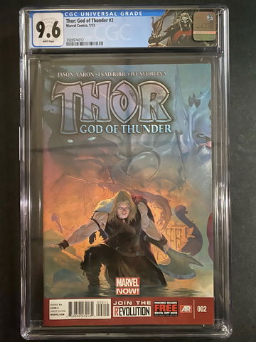 Thor God of Thunder 2 CGC 9.6 1st Gorr the God Butcher KEY COMIC w\ specialty label