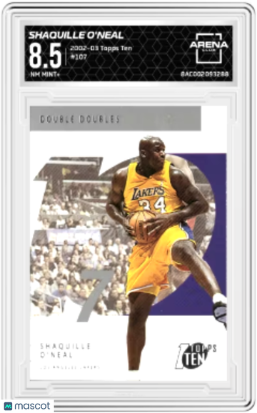 2022 2002-03 Topps Ten Shaquille O'Neal #107 Arena Club 8.5
