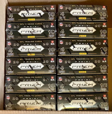 2020 Panini Prizm NFL Football Mega Box Lot (12)