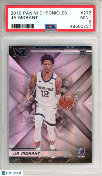 2019 Panini Chronicles Ja Morant #272 Rookie PSA 9
