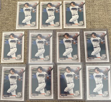 2020 bowman draft Spencer torkelson paper prospects 11 card lot 