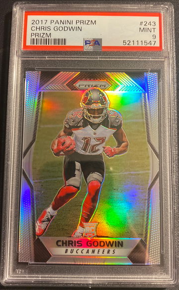 2017 Panini Prizm Chris Godwin Rookie PSA 9 Mint