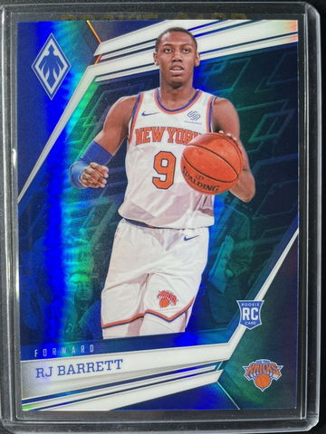 2019-20 Panini Chronicles Phoenix RJ Barrett /99 Blue Prizm