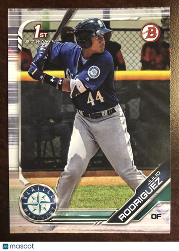JULIO RODRIGUEZ 2019 Bowman Prospects #BP-33 Seattle Mariners