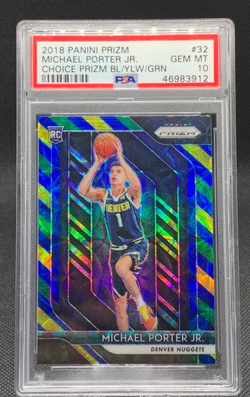 2018 Michael Porter Jr Prizm Blue 
