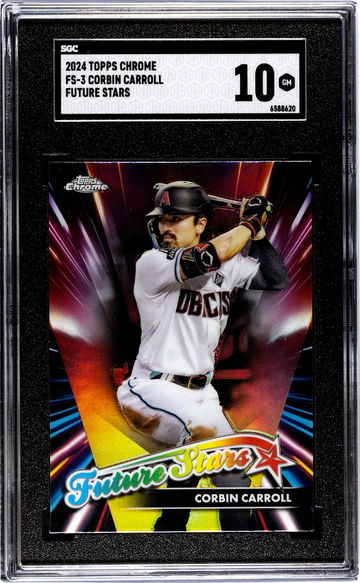2024 Topps Chrome #FS-3 Corbin Carroll Future Stars SGC 10