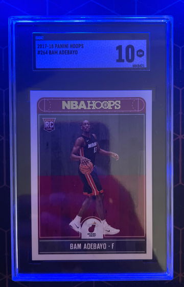 2017-18 Hoops #264 Bam Adebayo SGC 10