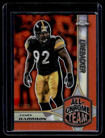 2024 Topps Chrome All-Chrome Team Red James Harrison #ACT-18 /25