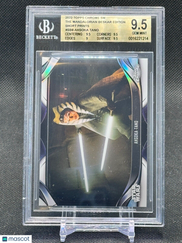2022 Topps Chrome AHSOKA TANO The Mandalorian Beskar Edition Refractor  #SB-8