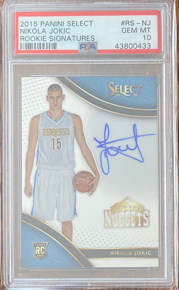 Nikola Jokic 2015 Select Rookie Autograph /199